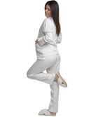 ASHLEY LONG MATTE SATIN  PAJAMAS
