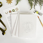 Wreaths paintable watercolor notecard set