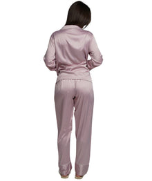 ASHLEY LONG MATTE SATIN  PAJAMAS