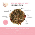 Strawberry Mint Herbal Tea  15 Sachets