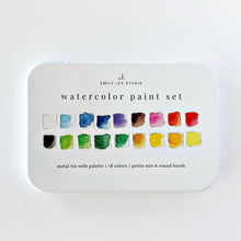 Watercolor paint set