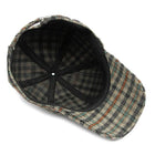 Structured Plaid Baseball Cap