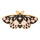 Floral Moth Butterfly Enamel Pins - Beautiful brooch pins