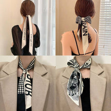 Vintage French Print Scarf – 90cm Silk Feel Square_CWASC0172