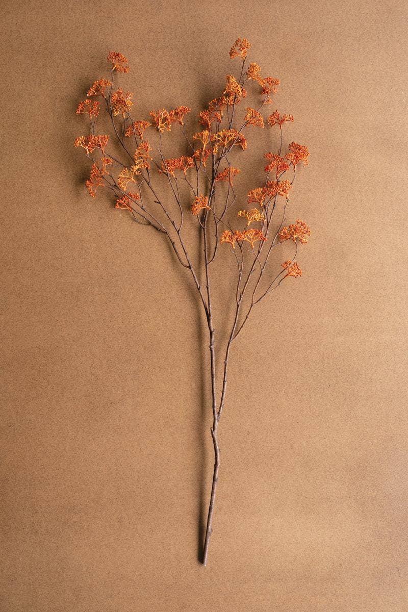 ARTIFICIAL RICE FLOWER STEM - RUST