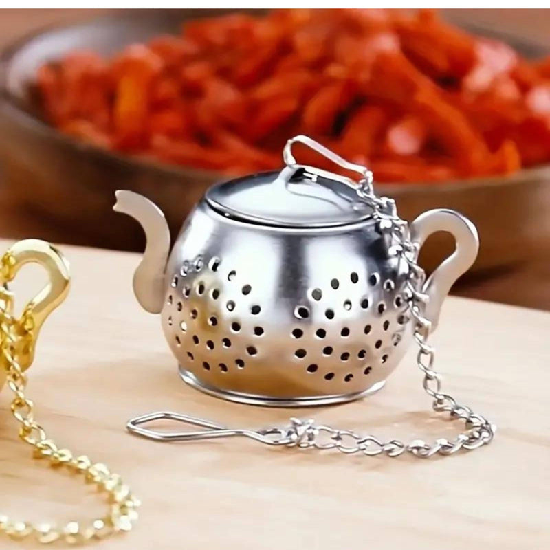 Tea Pot Infuser for Boutique Bliss, Loose Tea with Drip Tray