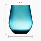 Shatterproof Tritan Stemless Wine Glasses, Set of 4