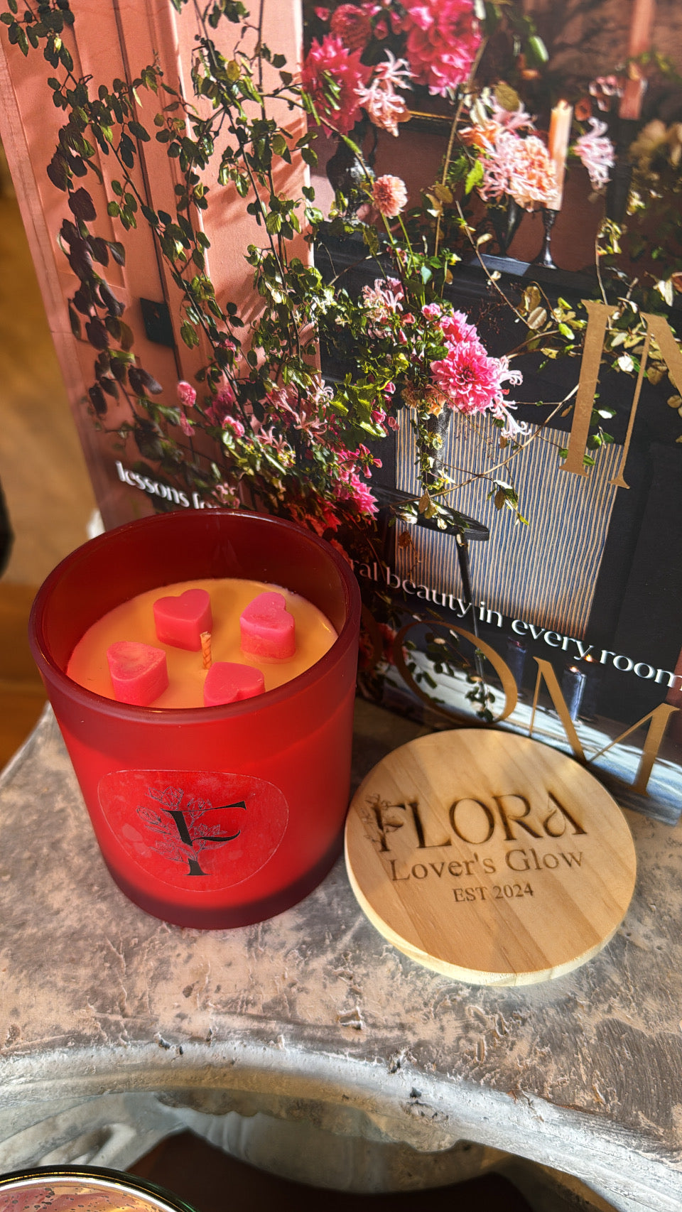 Lover's Glow Candle- 10 oz