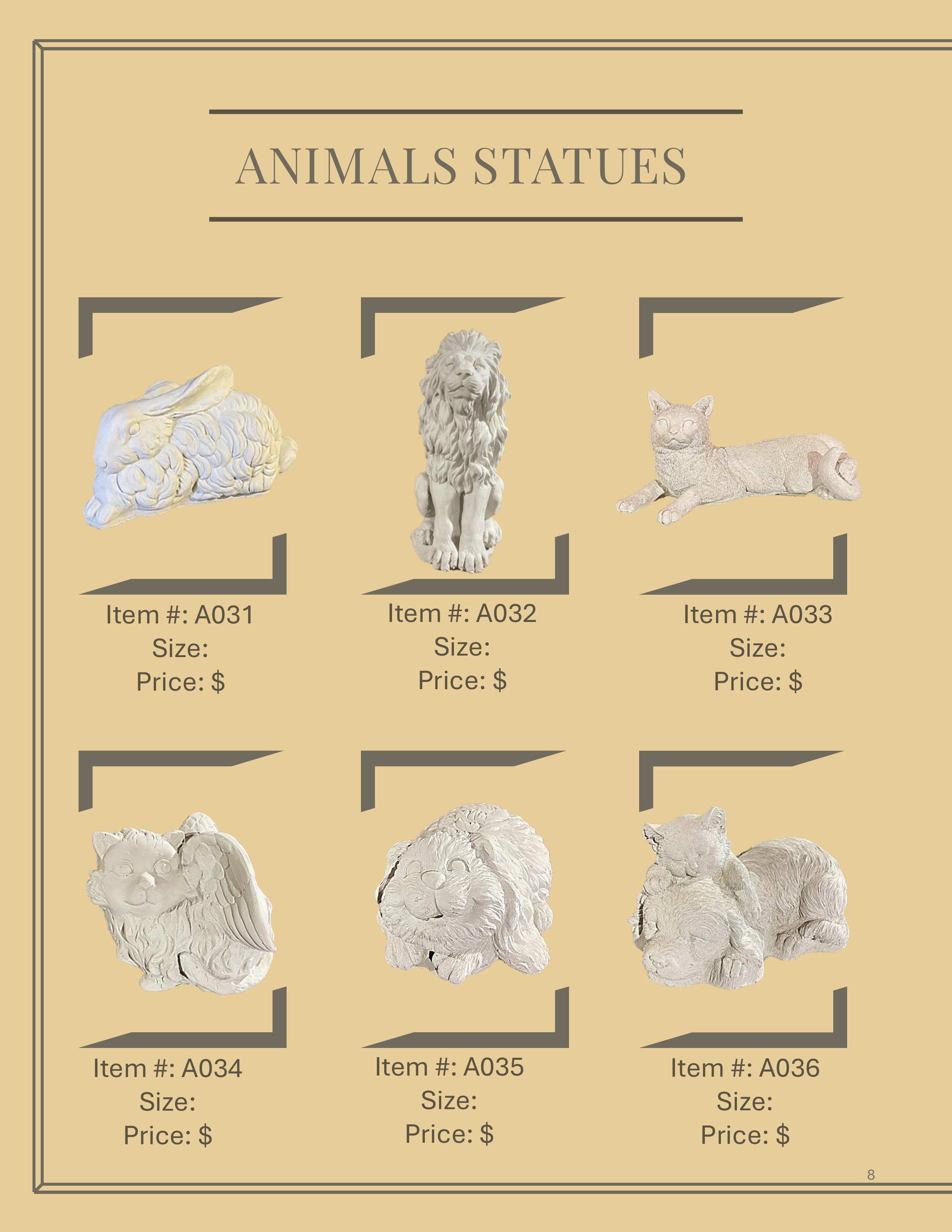 Animal Statues