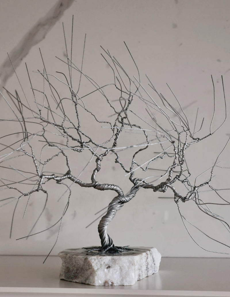 Wire Bonsai Tree