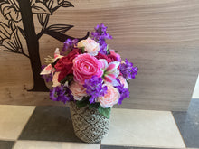 Silk Arrangement in Vase