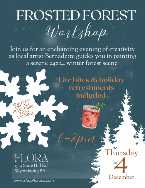 ❄️ Frosted Forest Workshop
