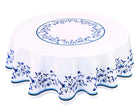 Spode - Table Cloth Rectangular Table Cloth Stylish Home Decor (70" Round Portofino Blue)