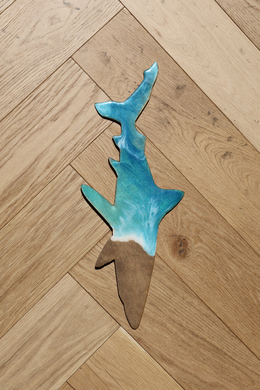 Modern Epoxy Serving Tray.