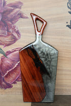 Floral Epoxy Serving Tray