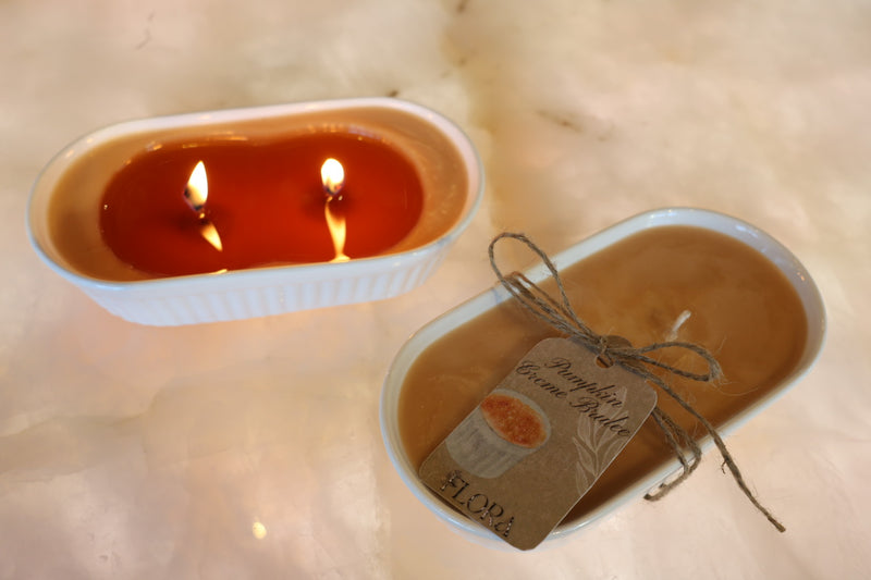 Pumpkin Creme Brulee Candle -20 oz