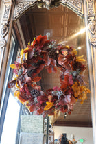 18" Autumn Dried Flower Wreath