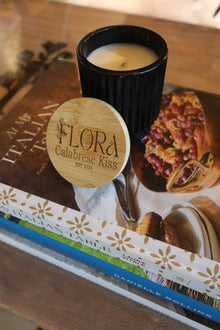 Flora Hand Poured Organic Coconut Wax Candle Calabrese Kiss 7oz