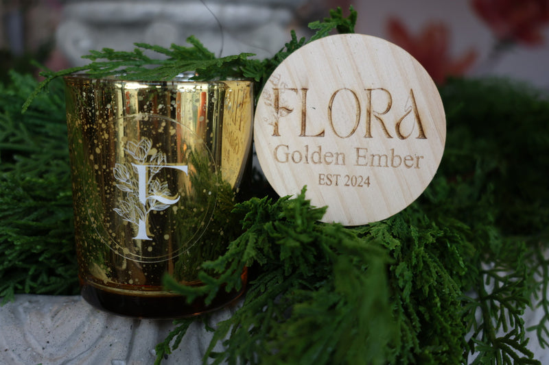 Golden Ember Candle - 7 oz