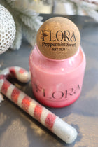 Peppermint Swirl Candle - 17 oz