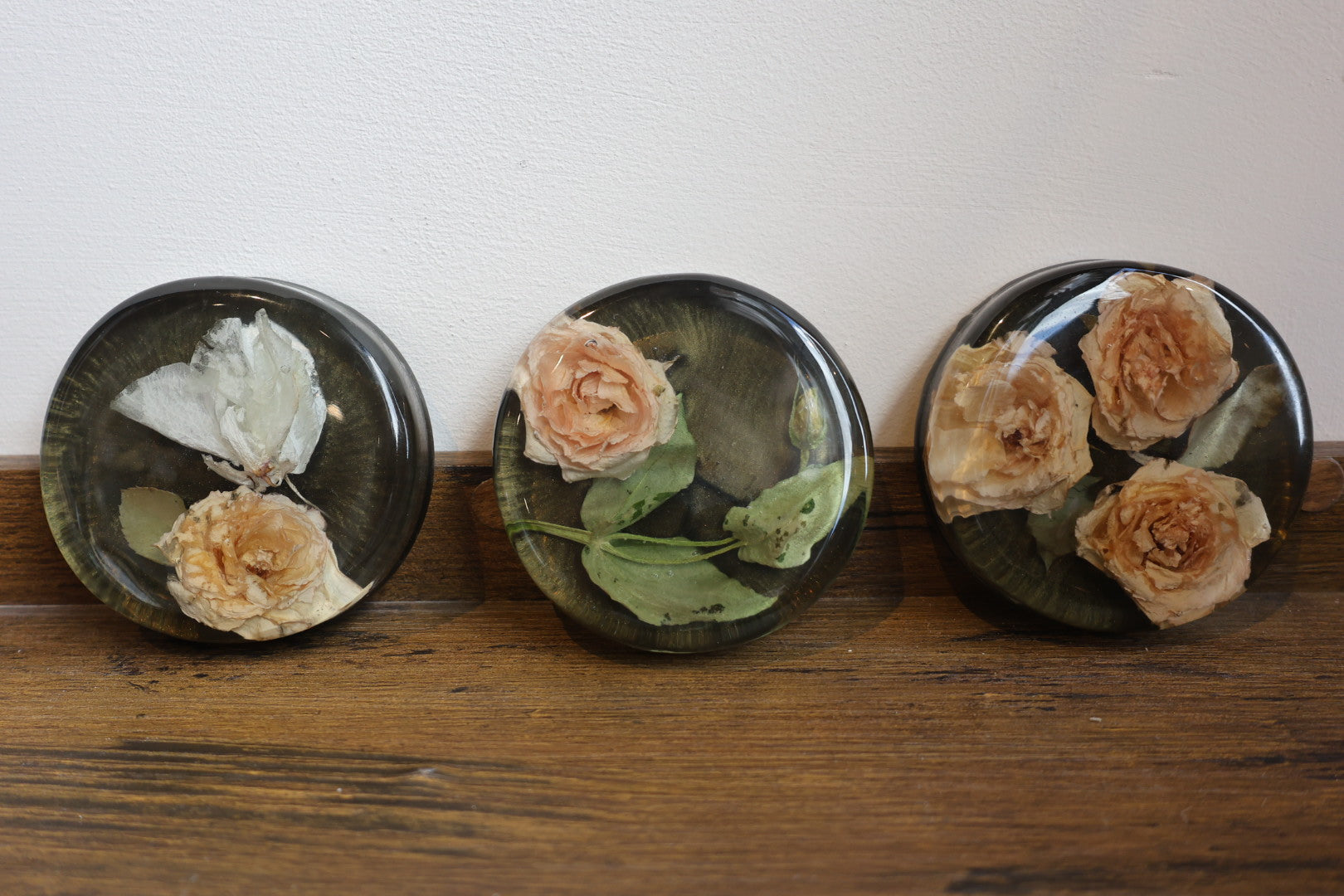 Floral Epoxy Coasters