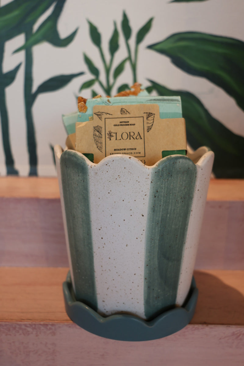 Striped Pot - SM