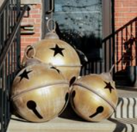 Brushed Gold Bell Jumbo - Medium