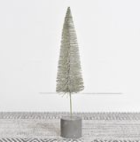 14.2' GREY OLIVE METAL TREE