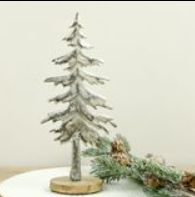 7.9" ALUM. WOOD TREE TABLETOP