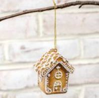 GINGERBREAD HOUSE ORNAMENT