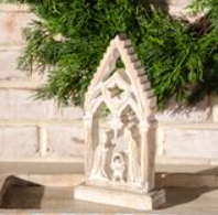 WOODEN ARCH NATIVITY