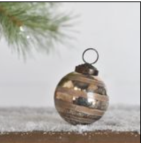 2" VINTAGE MODERN ORNAMENTS