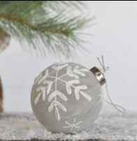 3.5" SNOWFLAKE ORNAMENT