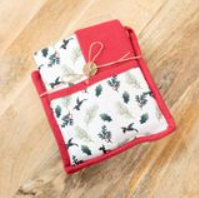 HOLLY POTHOLDER TOWEL SET