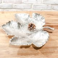 13" SILVER LEAF TRAY