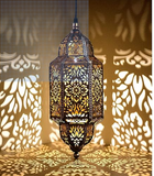 Moroccan Outdoor Hanging Solar Lights