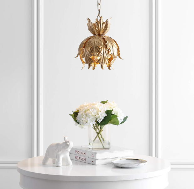 12" Adjustable Metal LED Pendant