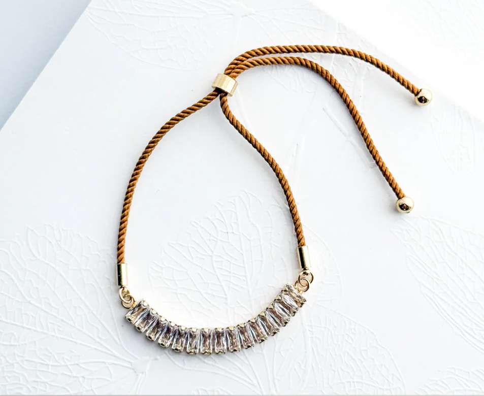 Honey Lou Maegan Bracelet in Amber