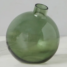 Glass Sphere Bud Vase | Spruce Green