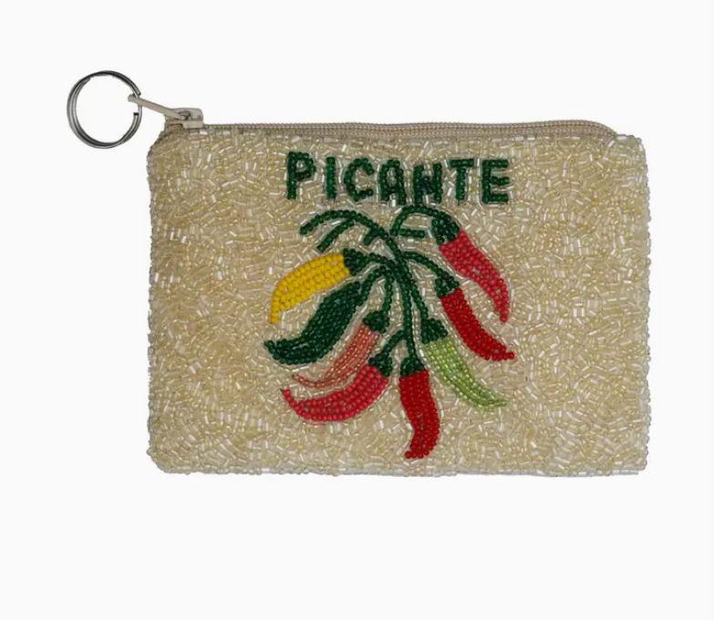 Picante Beaded Coin Purse