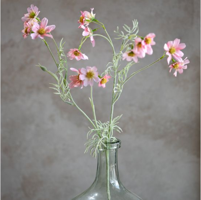 31" Pink Cosmos Flower Stem