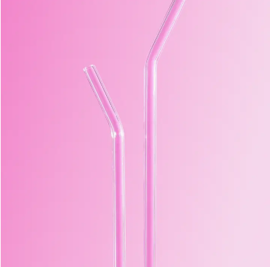 Clear Glass Straws