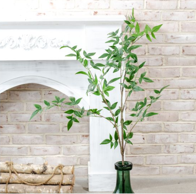 47" NANDINA LEAF STEM