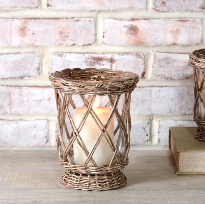 7.5" WILLOW WRAPPED JAR