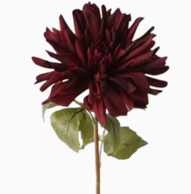 24" Large Bloom Real Touch Moisturized Coating Dahlia