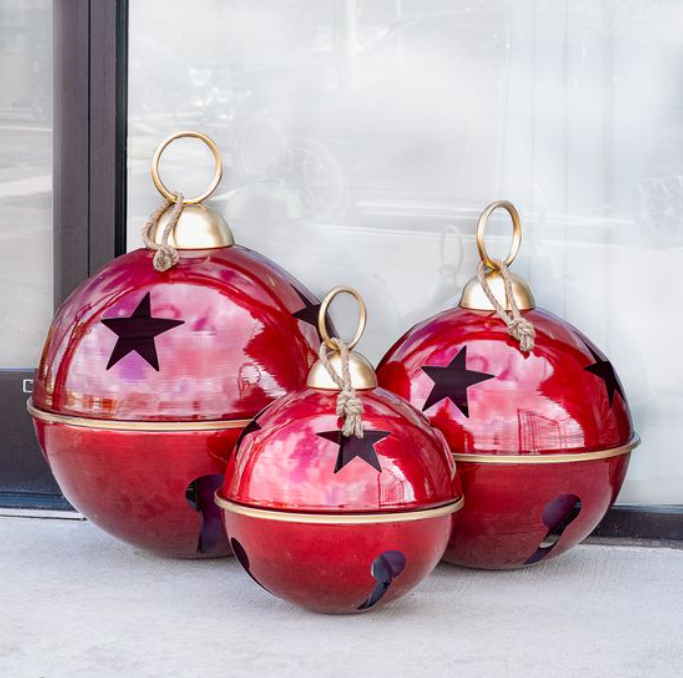 Burgundy Jumbo Bells - Sm