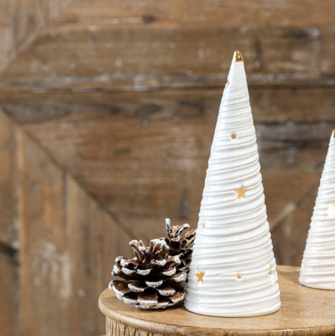 8.5" LED Ceramic Cutout Tree