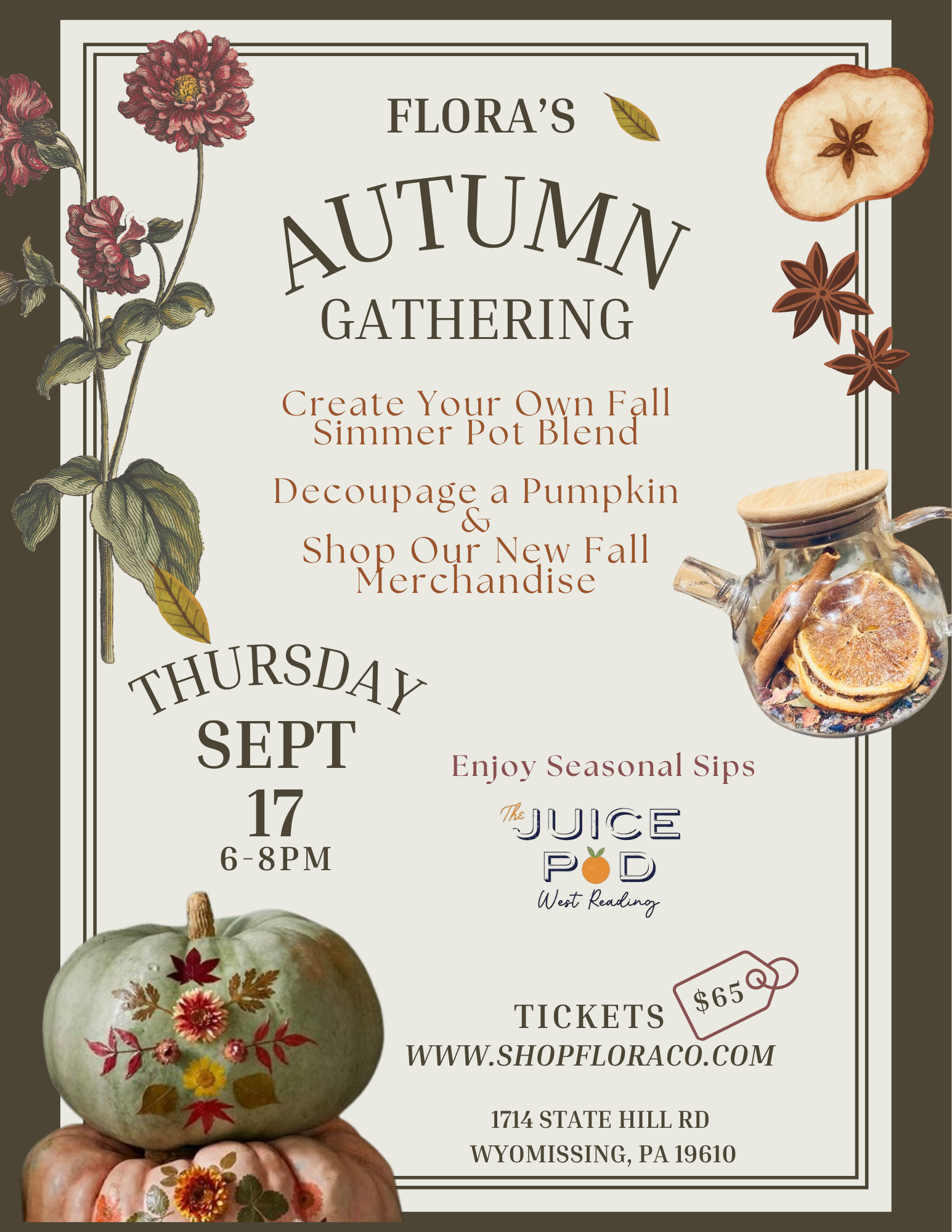 Flora's Autumn Gathering
