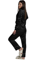 ASHLEY LONG MATTE SATIN  PAJAMAS