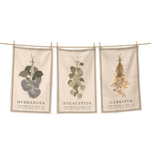 Dried Floral Co Tea Towel Hydrangea